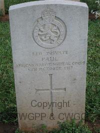 Dar Es Salaam War Cemetery - Paul, 